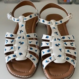 Kate Spade Embroidered Sandals- Never Worn!